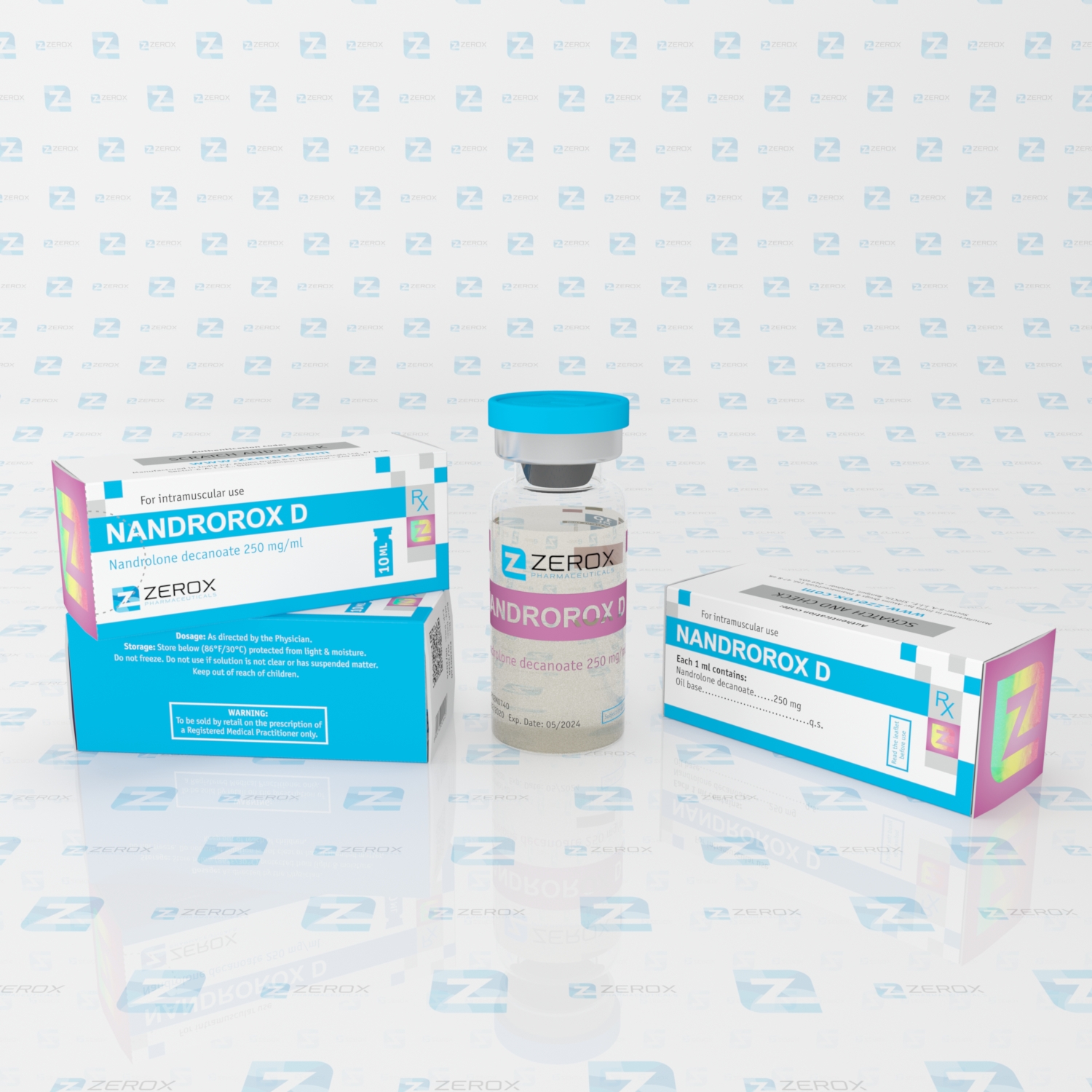 Nandrorox D 10ml 250mg/ml Zerox